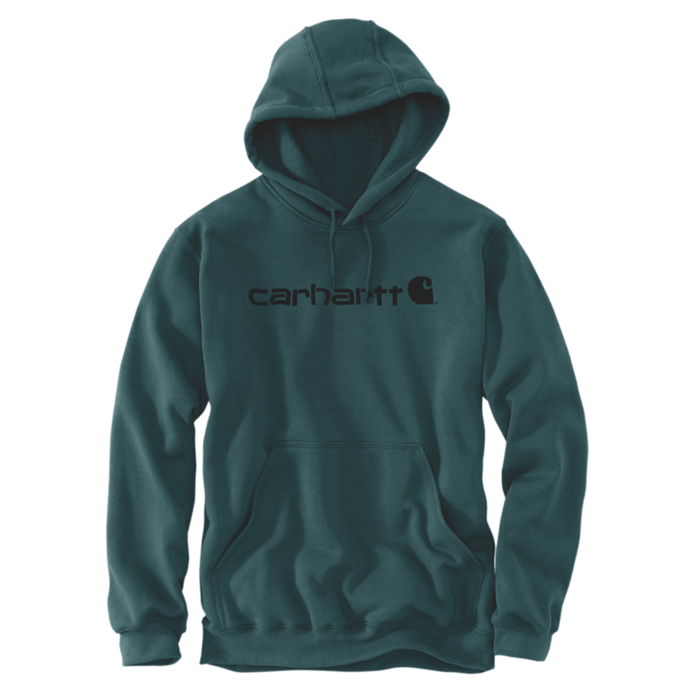 Sweatshirt c/capuz Signature Logo Carhartt Verde
