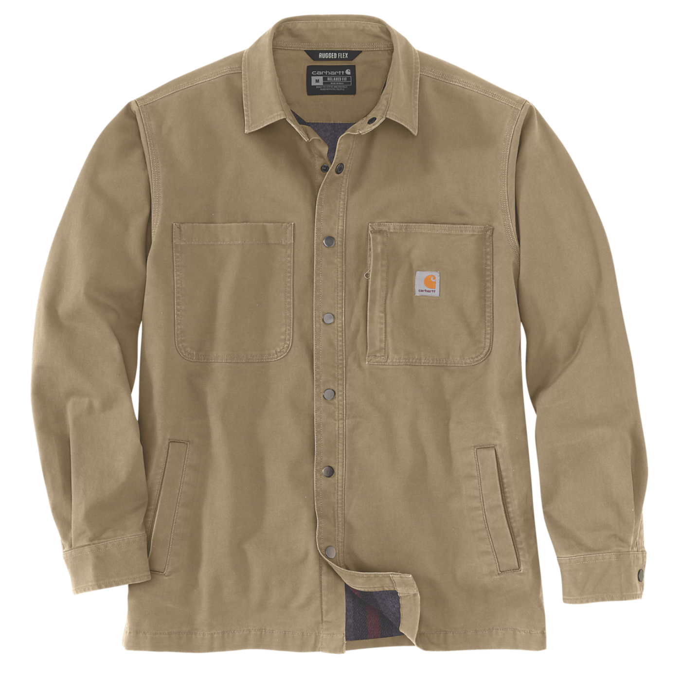 Casaco Rugged Flex Carhartt Caqui Escuro