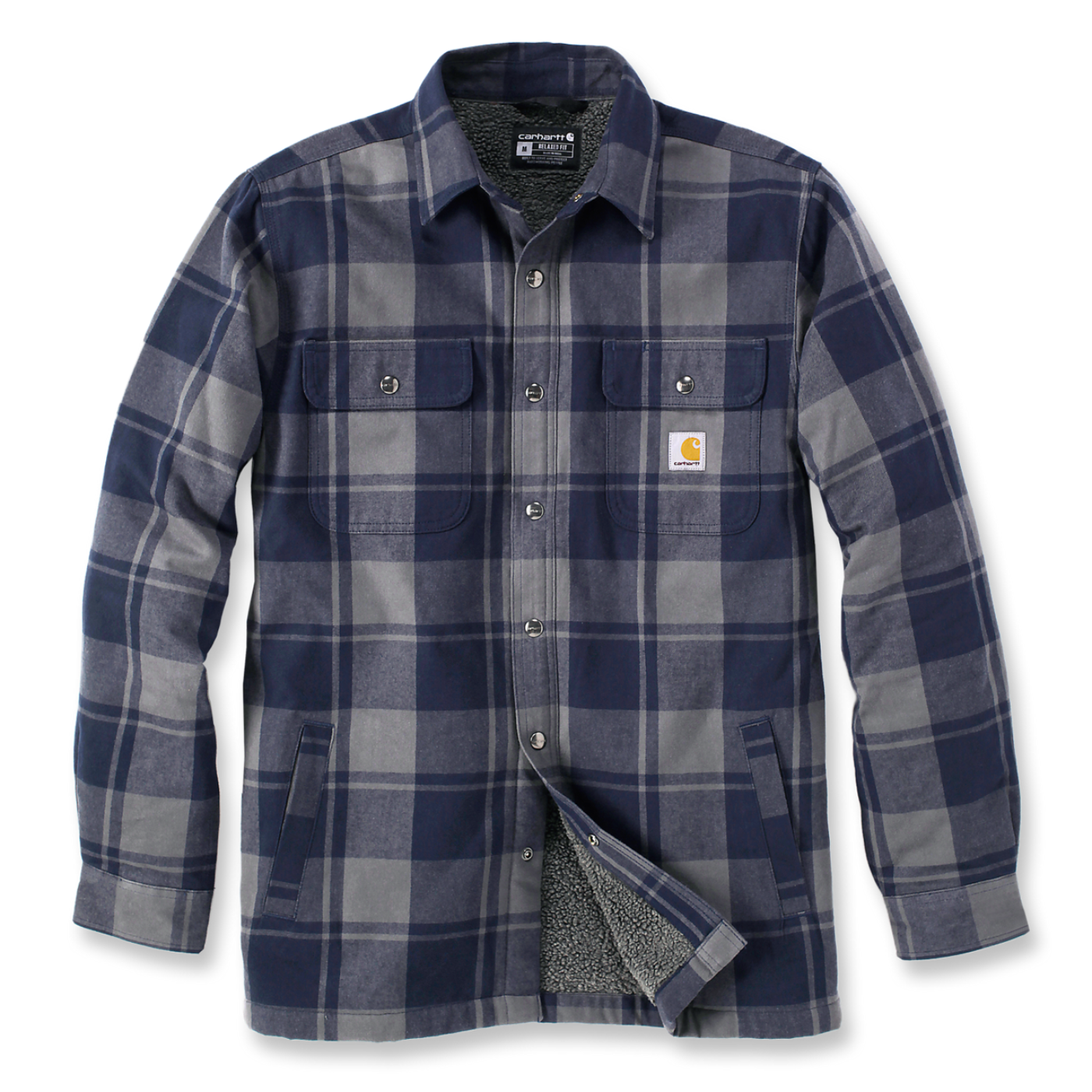 Casaco Flannel Sherpa Carhartt Xadrez