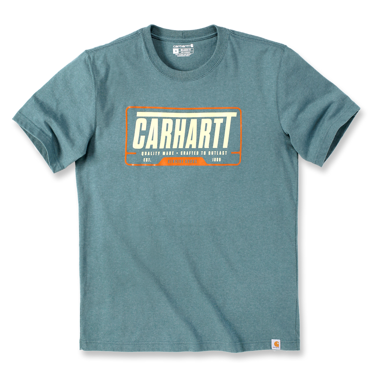 T-Shirt Crafted Graphic Carhartt Azul