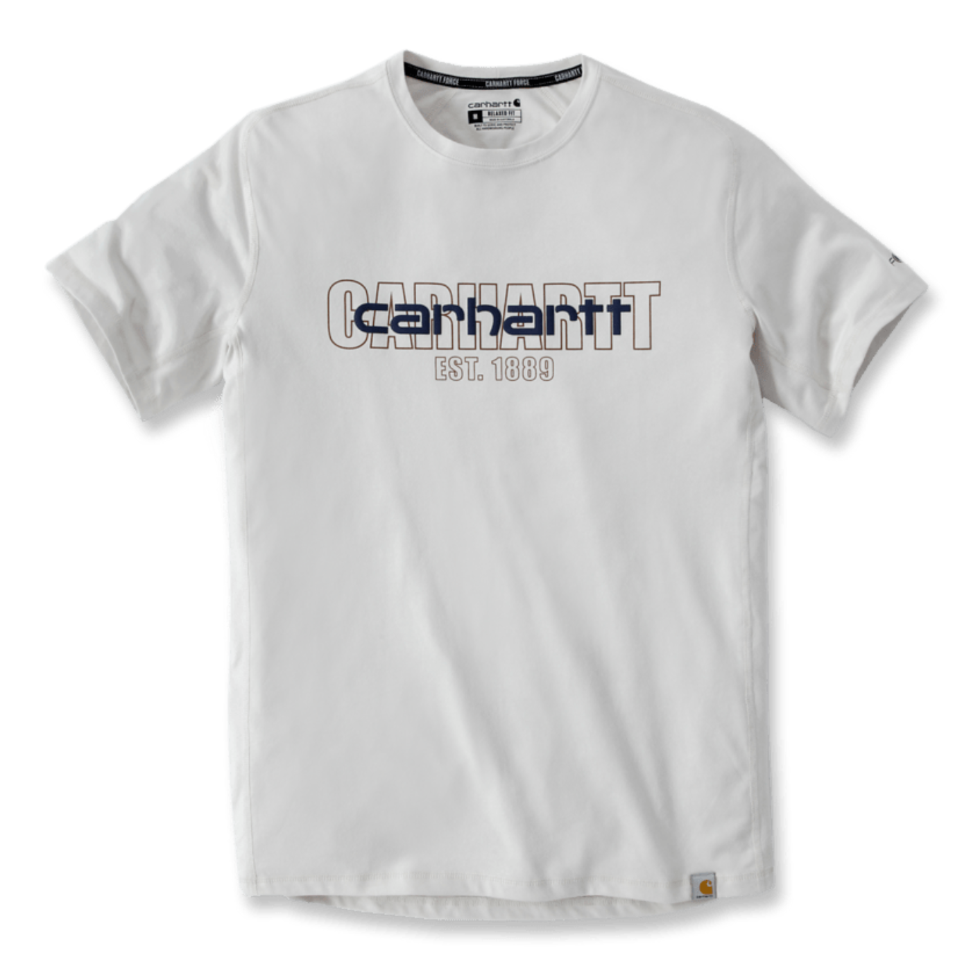 T-shirt com manga curta de homem Carhartt Force Graphic em Cru