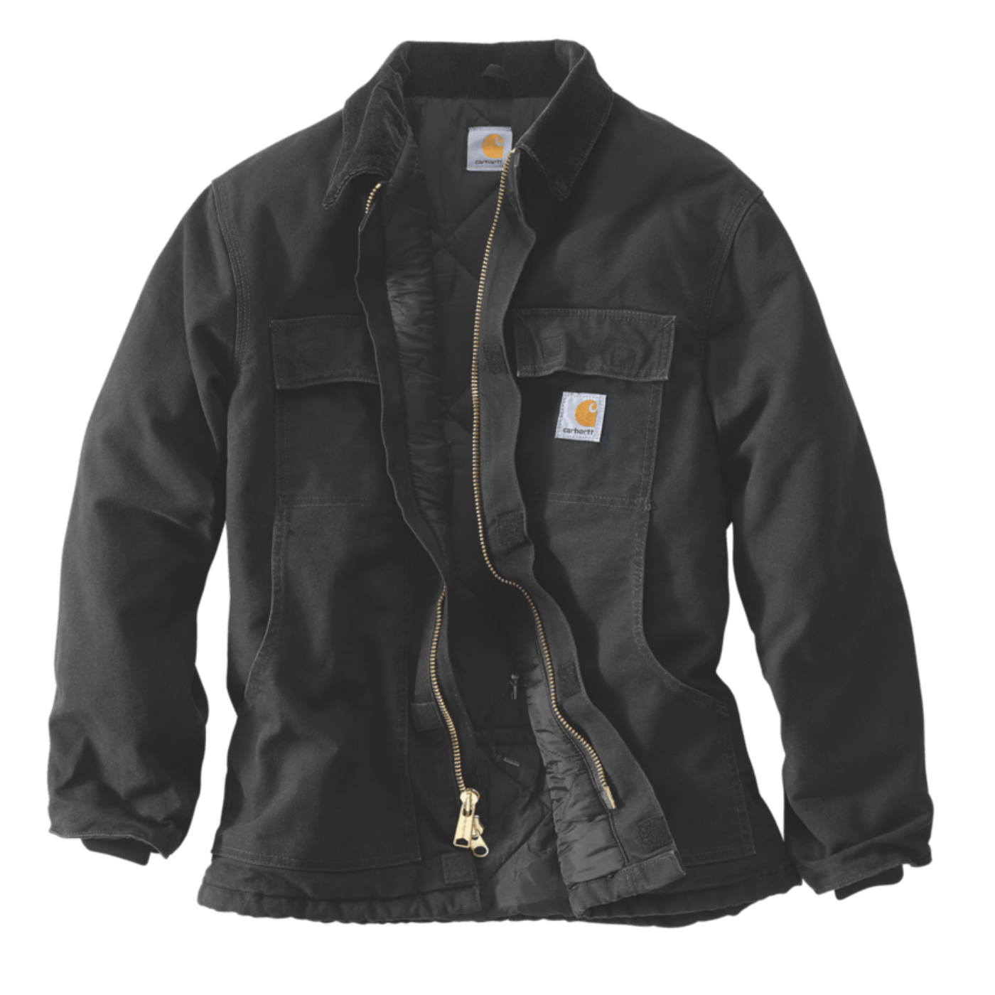 Casaco Carhartt Loose Fit Firm Duck Insulated em Preto