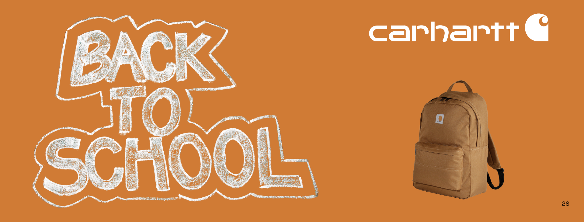 Regresso às Aulas na Saga Retail Store com a Carhartt.