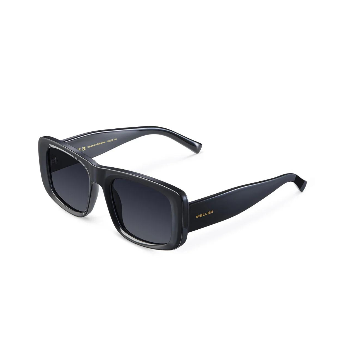 Óculos de sol Delu All Black Meller
