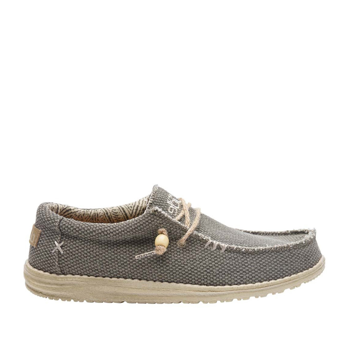 Mocassin Wally Braided Army Hey Dude