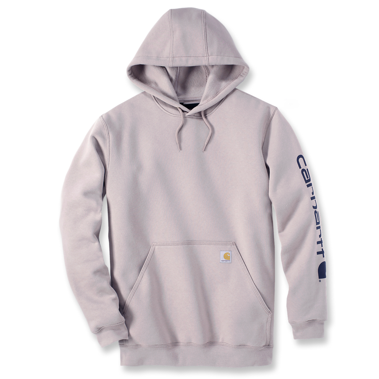 Sweatshirt c/ capuz Sleeve Logo Carhartt Cor de Rosa