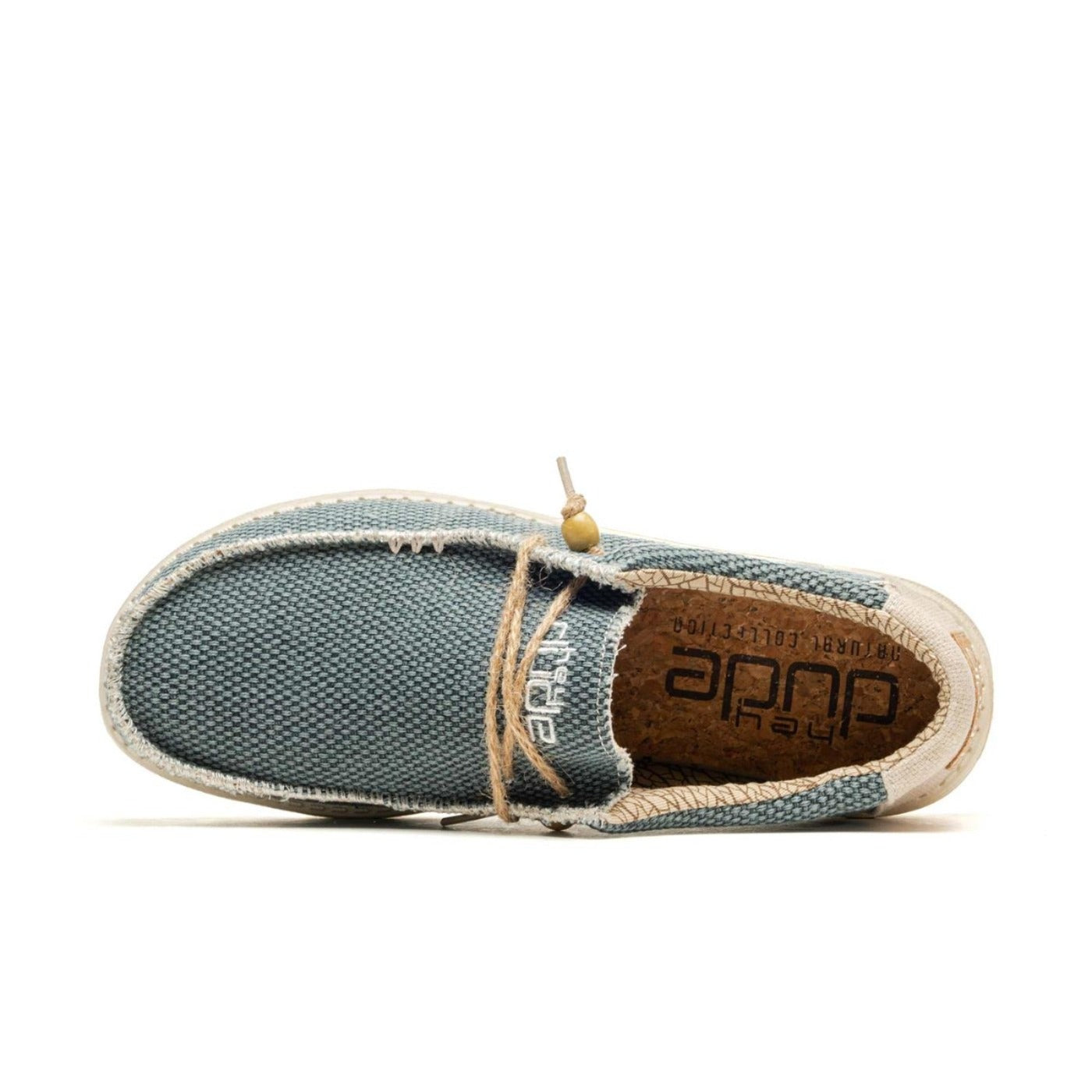 Mocassin Wally Braided Jasper Turquesa Hey Dude