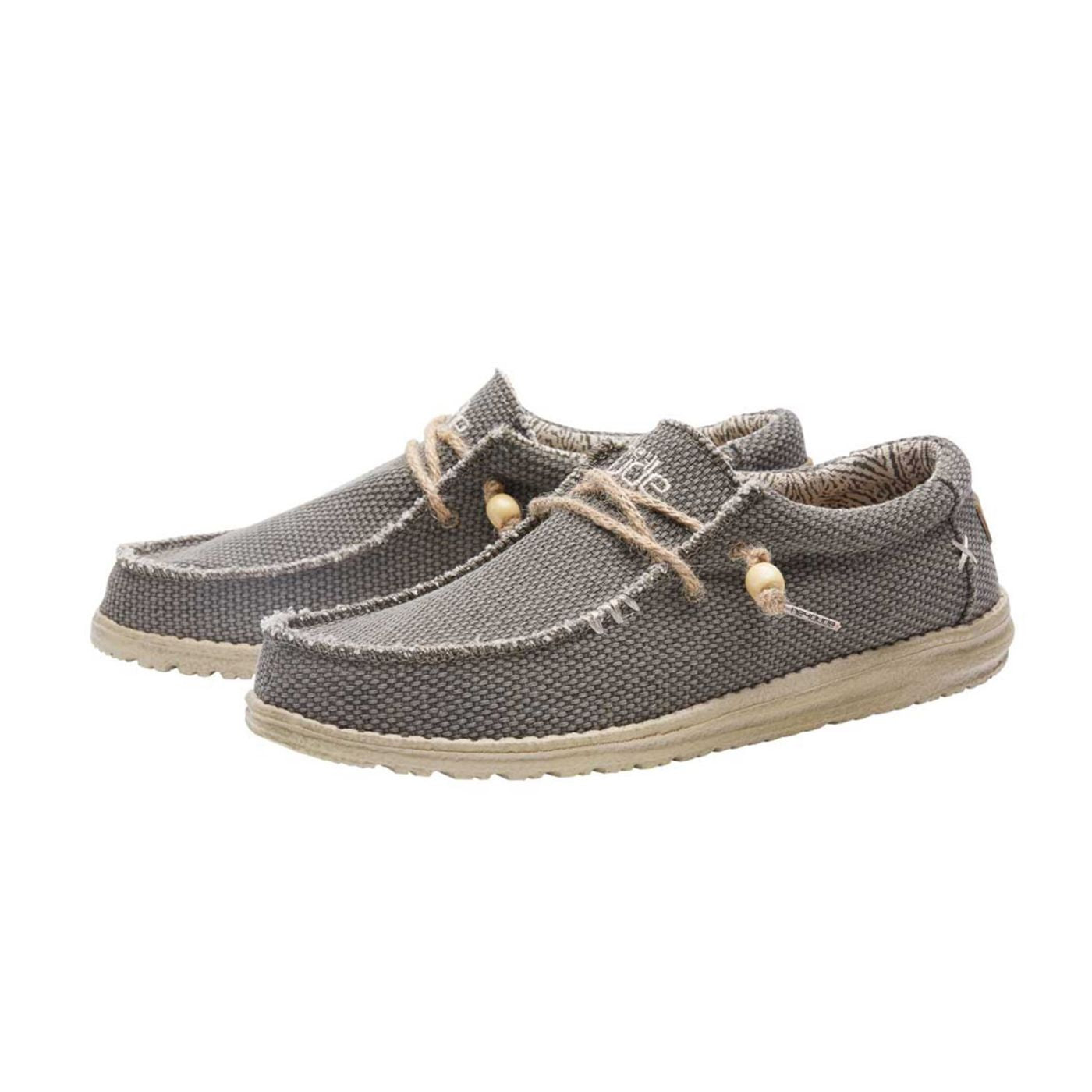 Mocassin Wally Braided Army Hey Dude