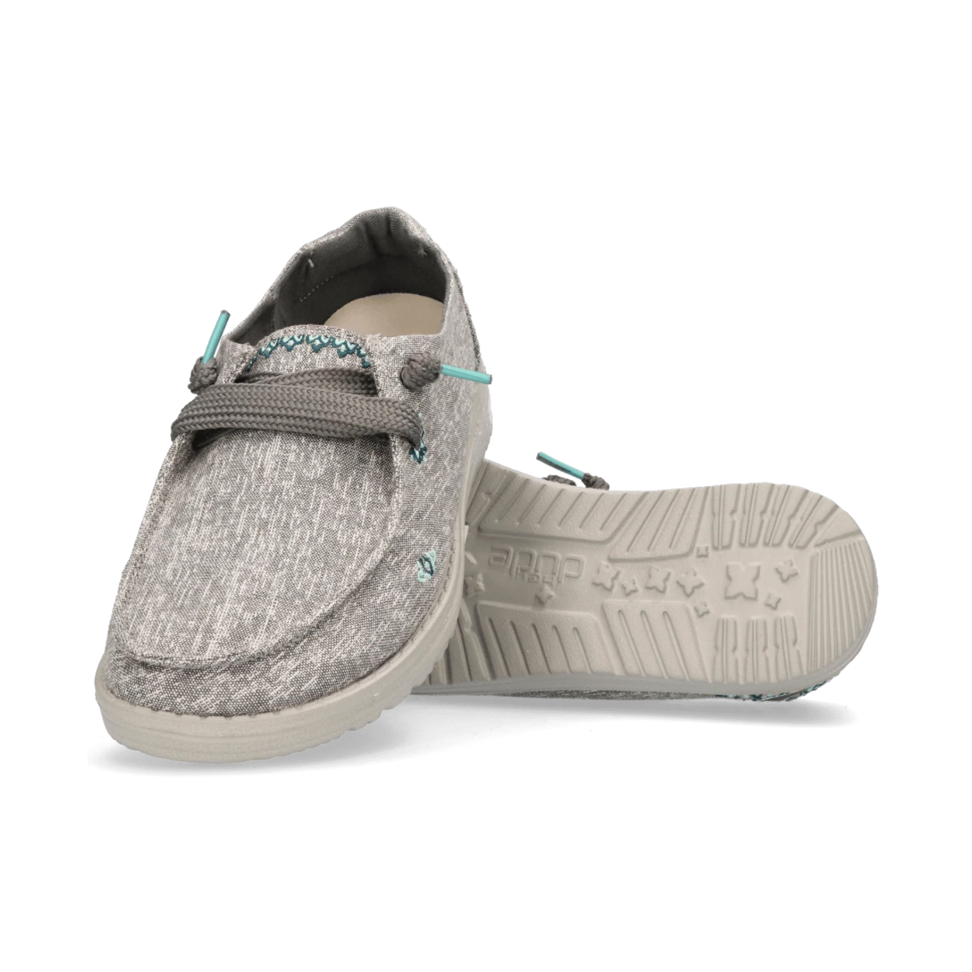 Mocassin Wendy Flora Cinza Hey Dude