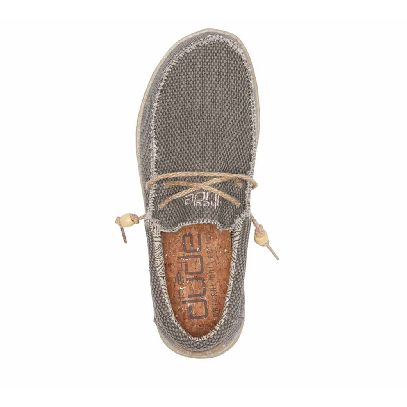 Mocassin Wally Braided Army Hey Dude
