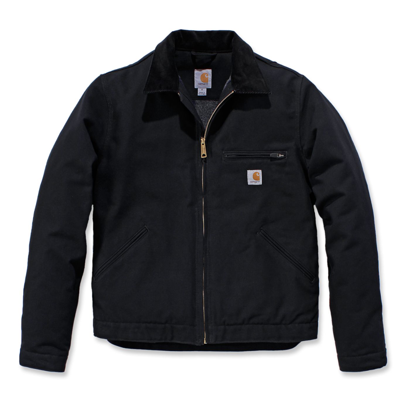 Casaco Carhatt Duck Detroit em Preto