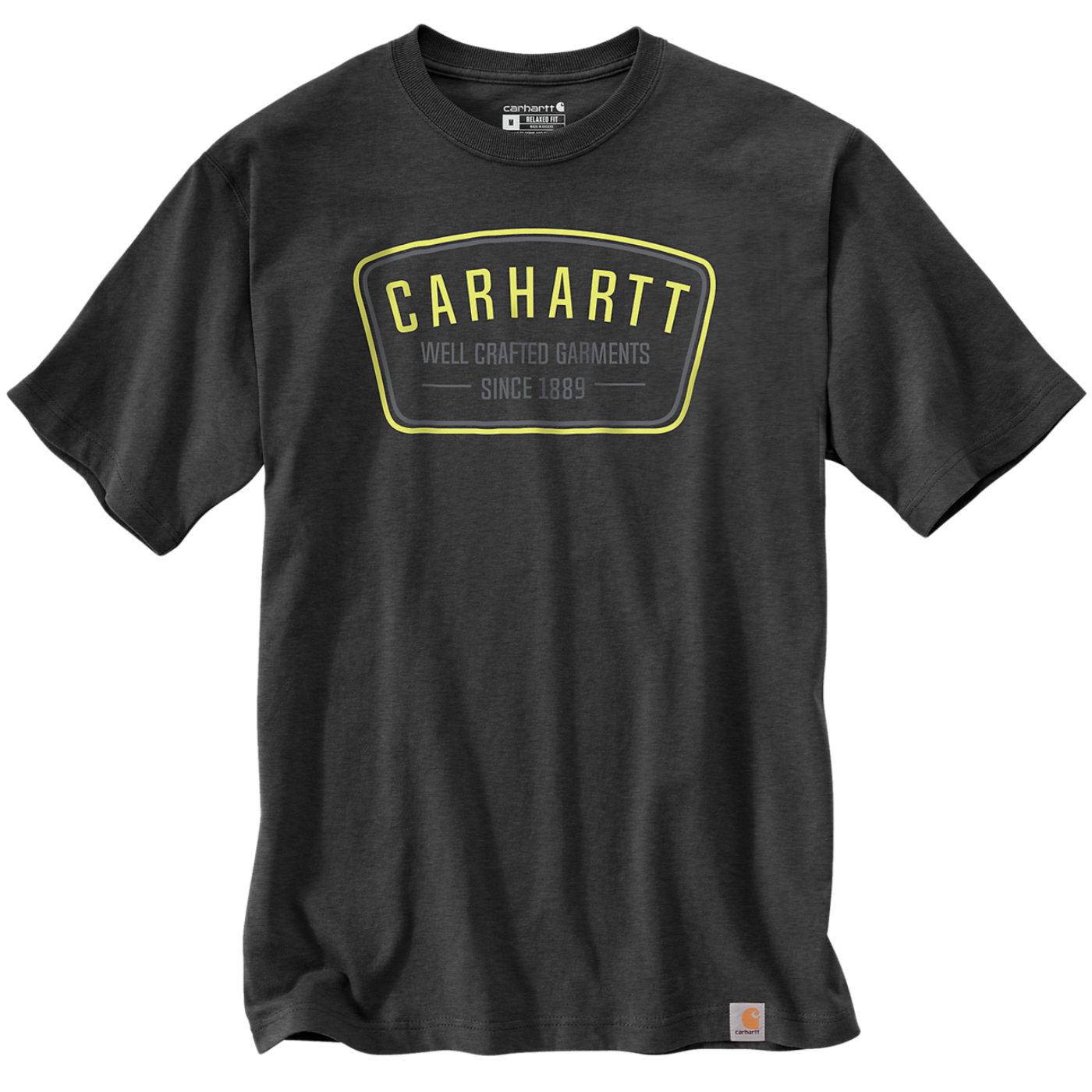 T-Shirt Crafted Graphic Carhartt Cinza Escura