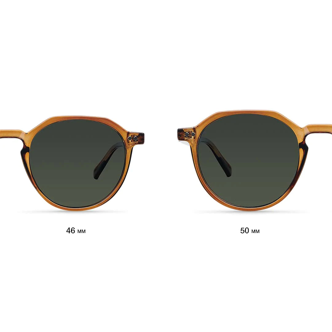 Óculos de sol Chauen L Mustard Olive Meller
