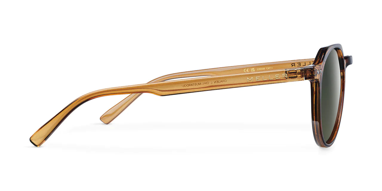 Óculos de sol Chauen L Mustard Olive Meller