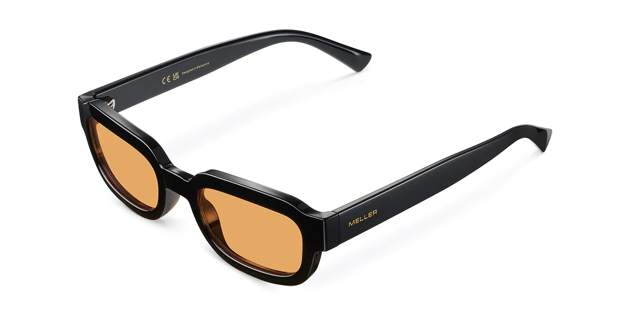 Óculos de sol Jamil Black Orange Meller