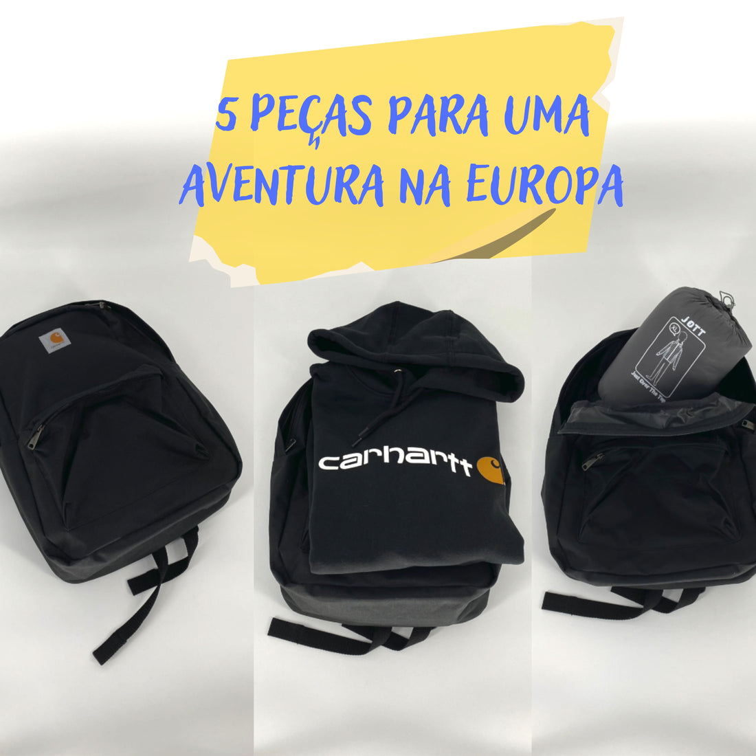5 Peças ideias para levar numa aventura de fim-de-semana na Europa
