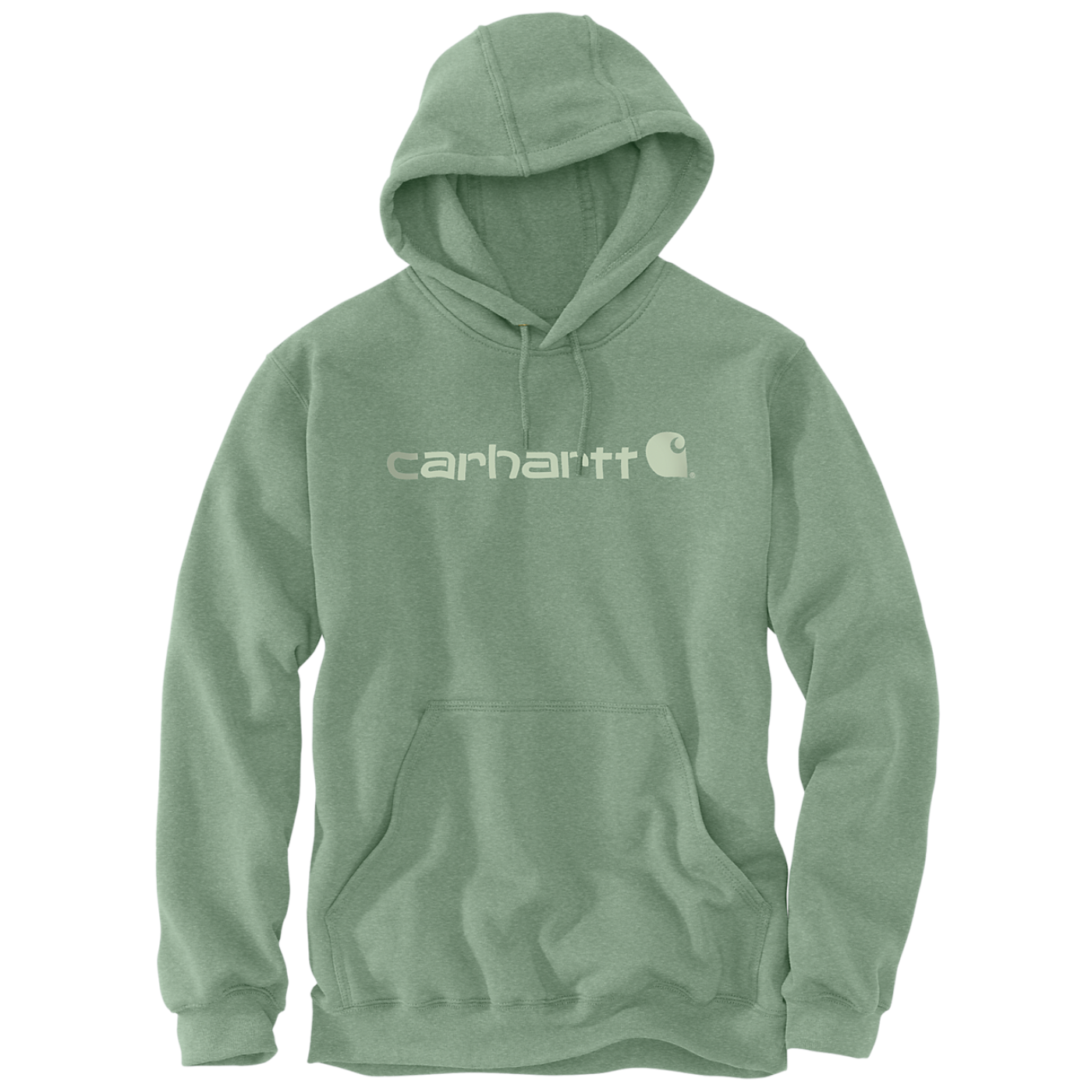 Sweatshirt c/capuz Signature Logo Carhartt Verde
