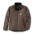 Carhartt Men's Rain Defender™ Relaxed Fit Lightweight Insulated Jacket in Brown
