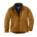 Chaqueta ligera y aislante de corte relajado Rain Defender™ de Carhartt para hombre en color camello