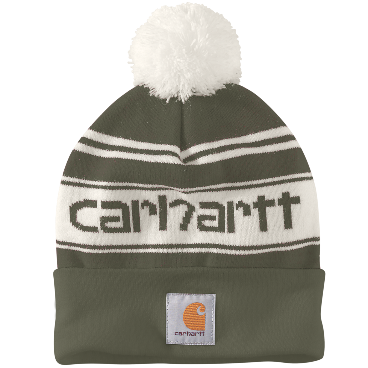 Gorro Pom-Pom Cuffed Carhartt Verde