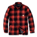 Carhartt Red Sherpa Flannel Jacket