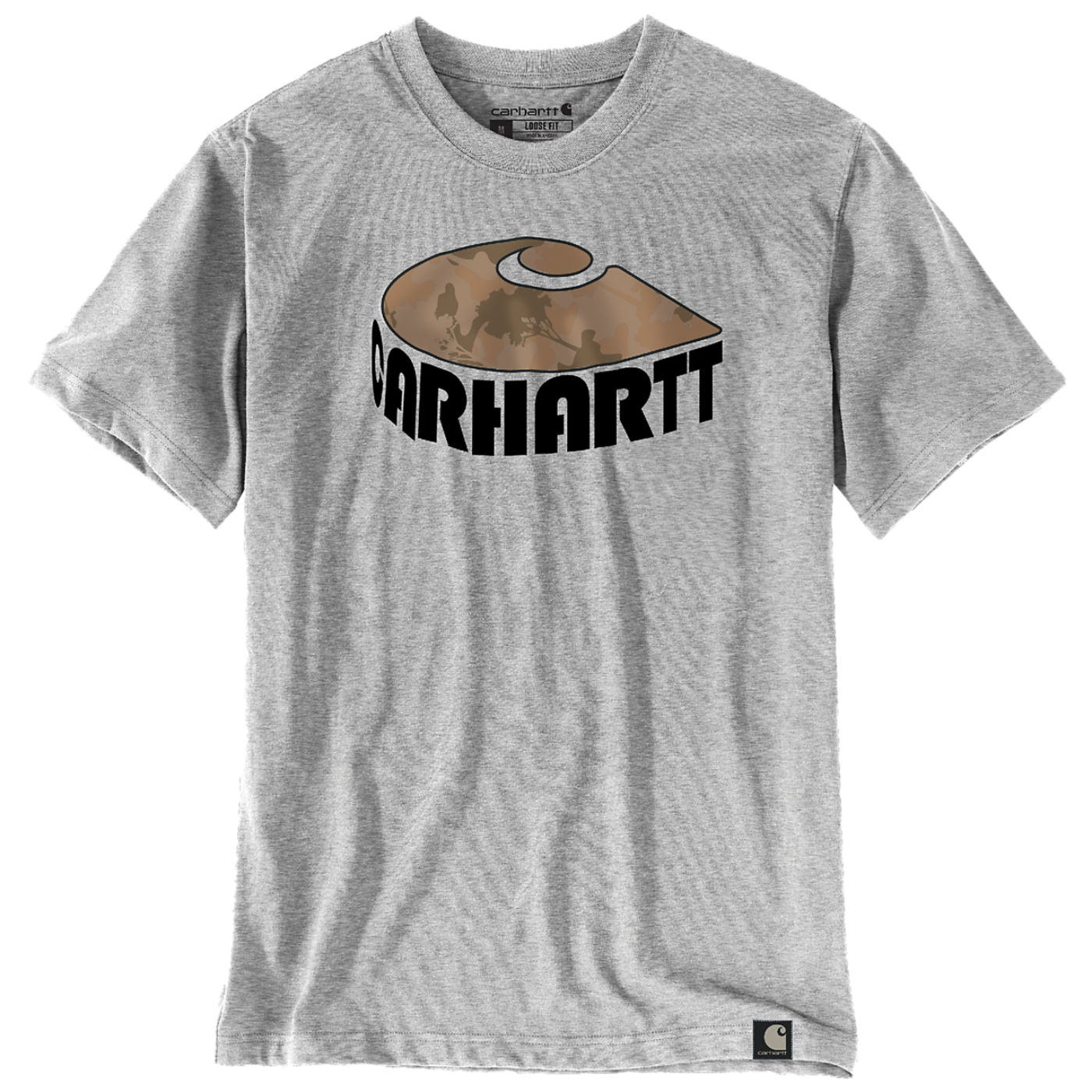 T-Shirt Camo Graphic Limited Edition Carhartt Cinza