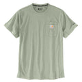 Camiseta de manga corta Carhartt Force Flex para hombre en verde claro