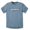 Camiseta Force Relaxed Fit Carhartt Azul