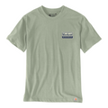 Camiseta de manga corta Carhartt Patch para hombre en verde