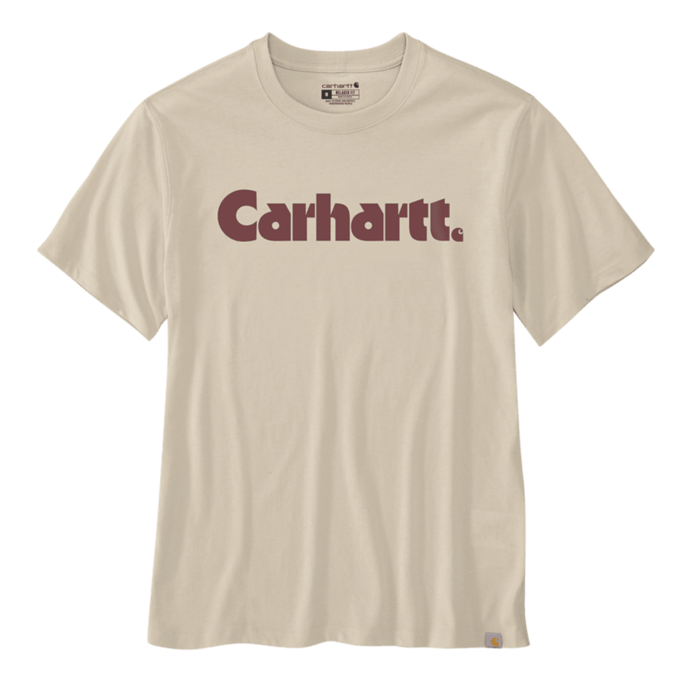 T-shirt com manga curta para homem Carhartt Graphic Irvin em Bege