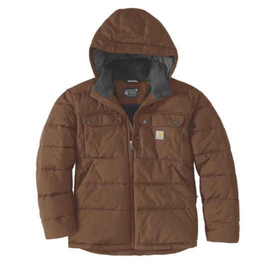 Blusão de homem Carhartt Livingston em Castanho