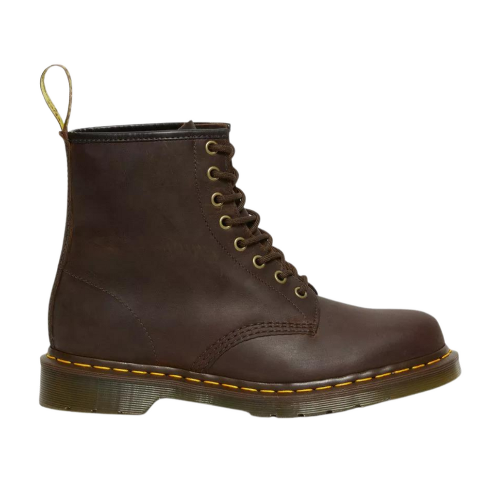 Bota de homem Dr. Martens 1460 Crazy Horse Castanho