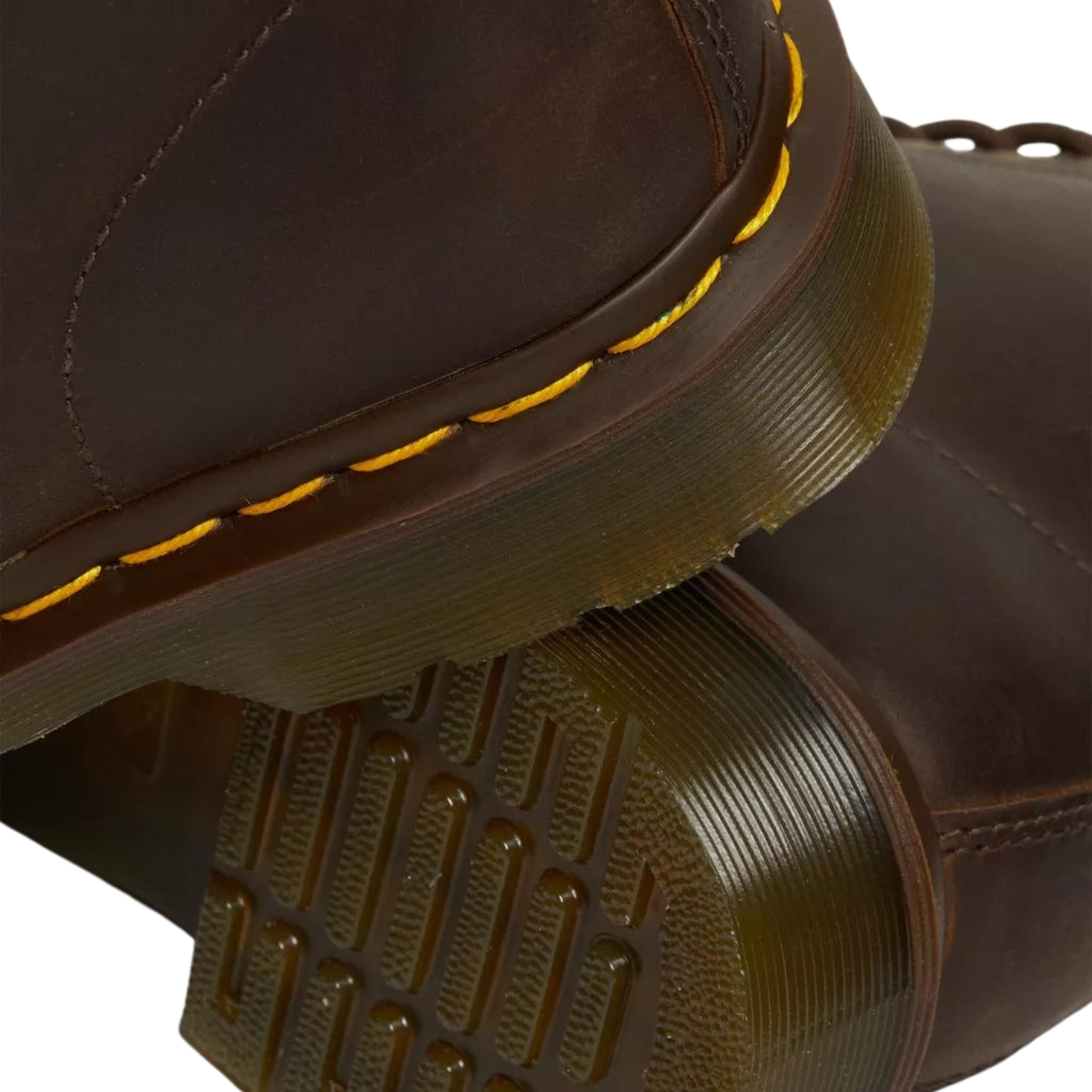 Bota de homem Dr. Martens 1460 Crazy Horse Castanho