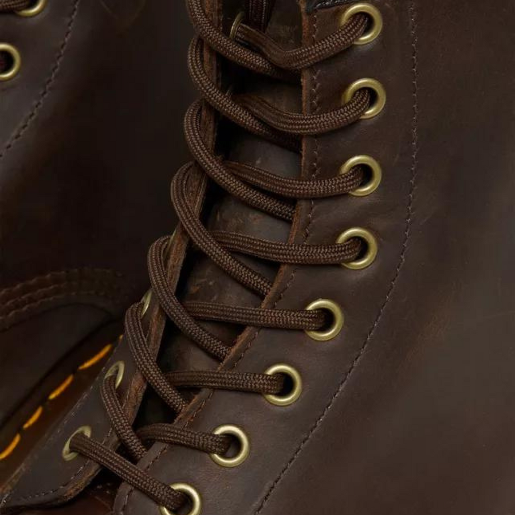 Bota de homem Dr. Martens 1460 Crazy Horse Castanho