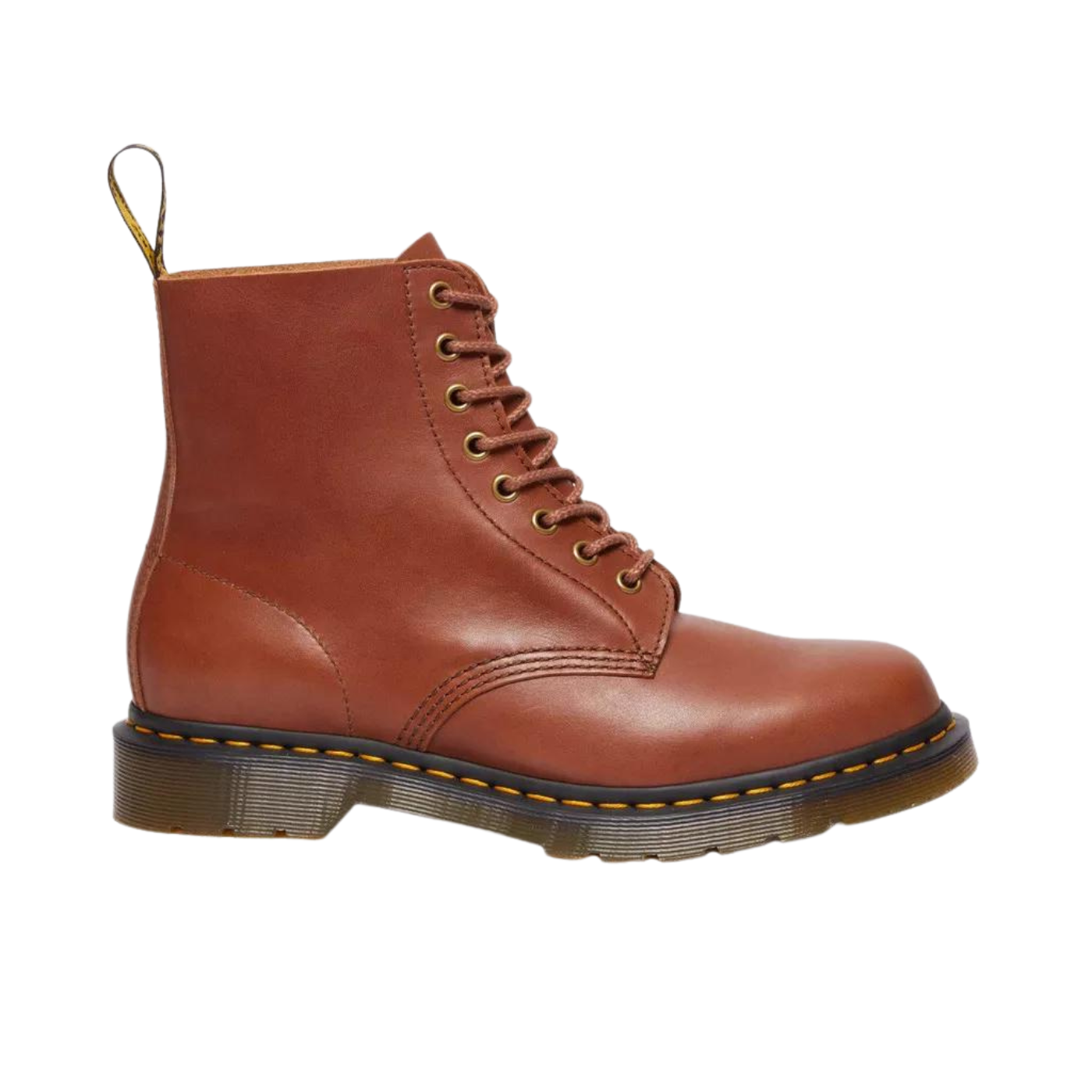 Bota Dr. Martens 1460 Pascal Saddle Castanha