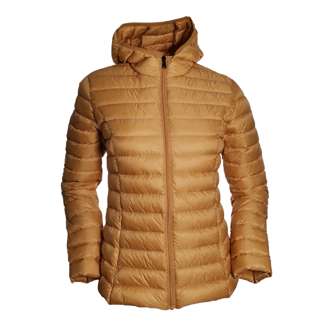 Abrigo dorado de Cloe Jott 