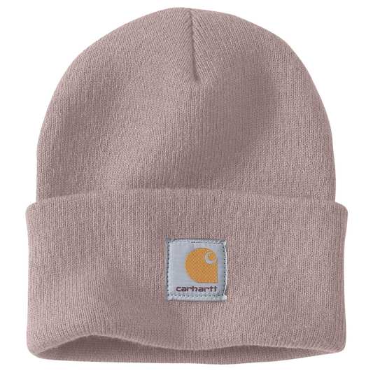 Gorro Acrylic Watch Carhartt Cor de Rosa