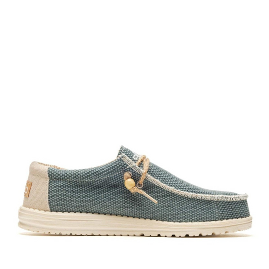 Mocassin Wally Braided Jasper Turquesa Hey Dude