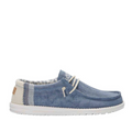Mocasín Wally Lino Azul Natural Hey Dude