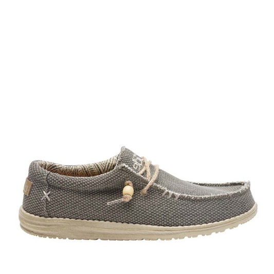 Mocassin Wally Braided Army Hey Dude