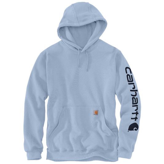 Sweatshirt c/ capuz Sleeve Logo Carhartt Azul