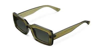 Óculos de sol Nala Moss Olive Meller