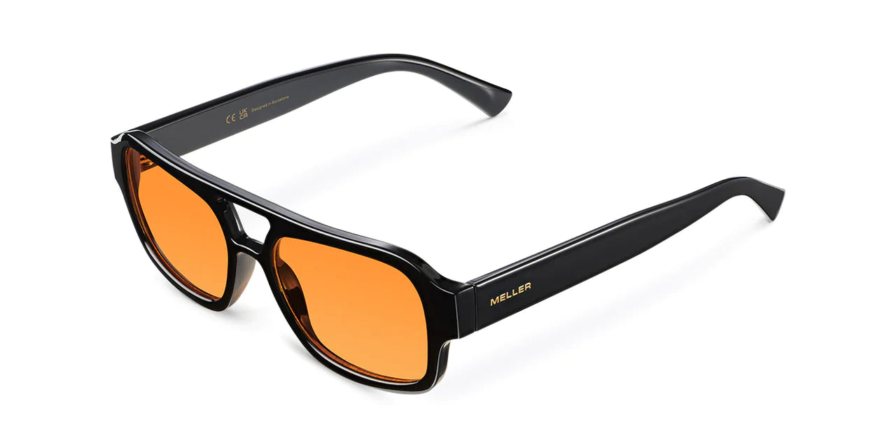 Shipo gafas de sol Meller negras naranjas