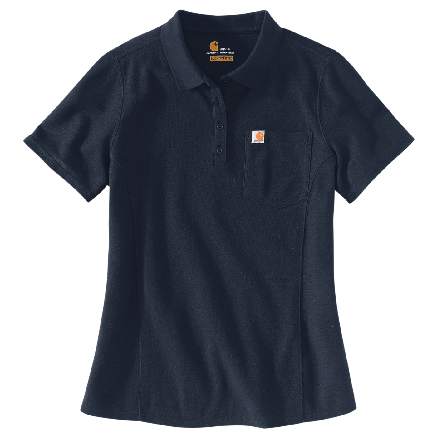 Polo manga curta de mulher Carhartt em Azul