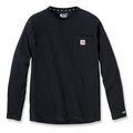 Camisa Carhartt Force Flex con bolsillo negro
