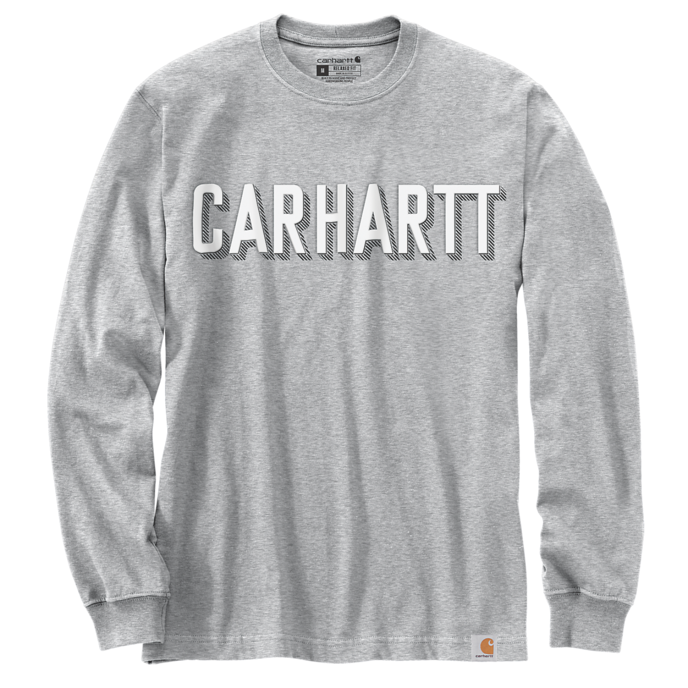 Suéter Carhartt con logo en bloque