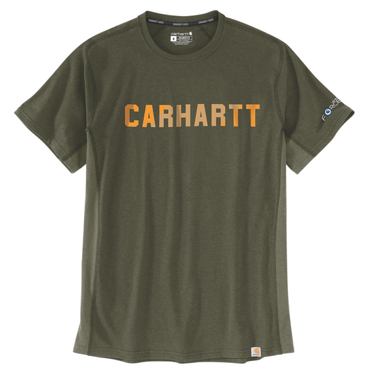 T-shirt Force Block Logo Carhartt