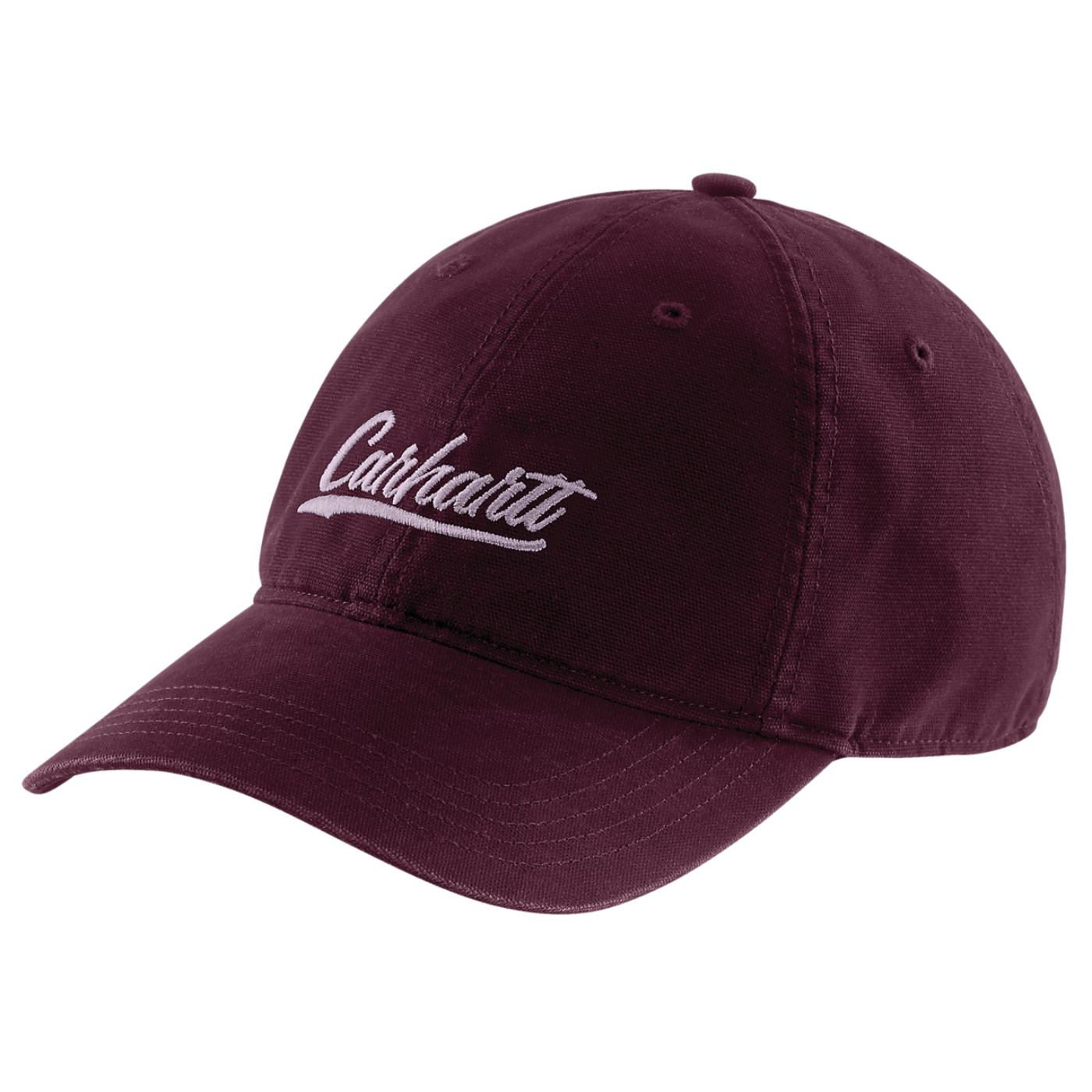 Gorra Carhartt con gráfico de texto en lona