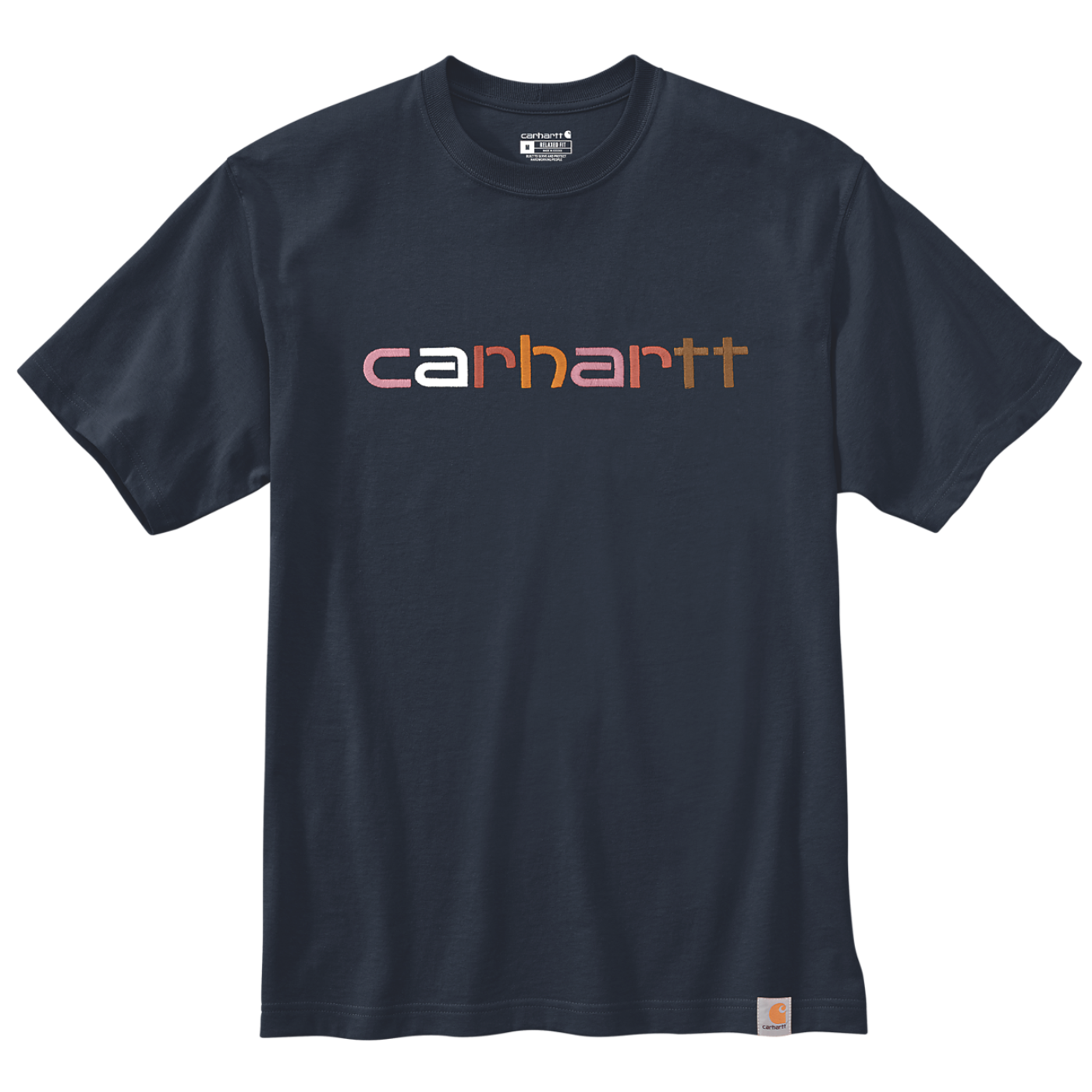 T-shirt com logo bordado Carhartt