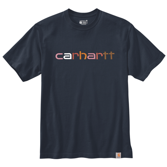 T-shirt com logo bordado Carhartt